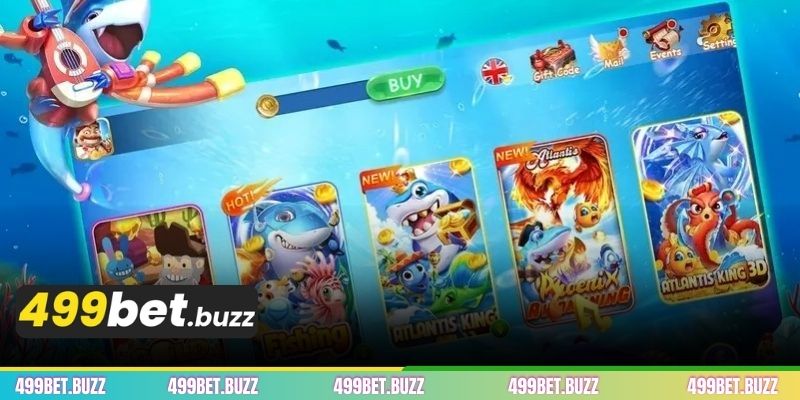 499BET-এ নতুনদের জন্য ফিশ শুটিং খেলার নিয়ম